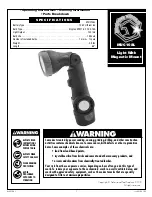 Matco Tools MUC108L Manual preview