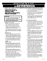 Preview for 16 page of Matco Tools MUC108LC Manual