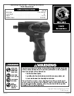 Matco Tools MUC108S Manual preview