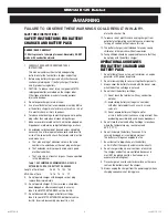 Preview for 6 page of Matco Tools MUC122R Manual