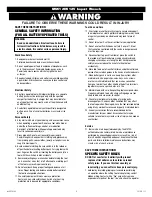 Preview for 2 page of Matco Tools MUC12IW Manual