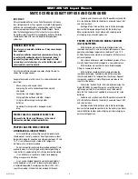 Preview for 6 page of Matco Tools MUC12IW Manual