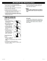 Preview for 3 page of Matco Tools MUC12LED Manual