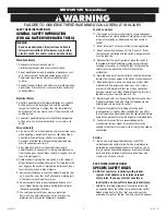 Preview for 2 page of Matco Tools MUC12S Manual