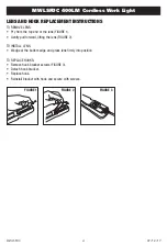 Preview for 4 page of Matco Tools MWLSFDC Operating Instructions Manual