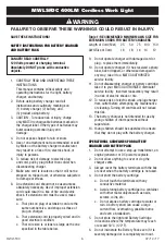 Preview for 6 page of Matco Tools MWLSFDC Operating Instructions Manual