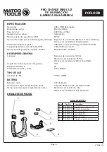 Preview for 4 page of Matco Tools PCFLOOD Quick Start Manual