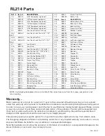 Preview for 5 page of Matco Tools RL214 Operating Instructions Manual