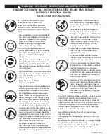 Preview for 2 page of Matco Tools RL500 Operating Instructions