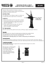 Preview for 2 page of Matco Tools SK12PR Manual