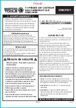 Preview for 3 page of Matco Tools SMCFS11 Quick Start Manual