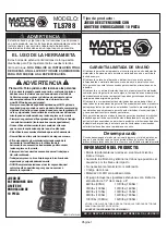 Предварительный просмотр 2 страницы Matco Tools TLS788 Manual