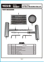 Preview for 3 page of Matco Tools TR45KIT Quick Start Manual