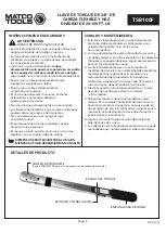 Preview for 6 page of Matco Tools TSB100F Quick Start Manual