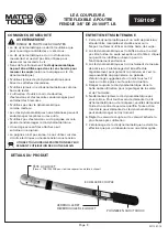 Preview for 9 page of Matco Tools TSB100F Quick Start Manual