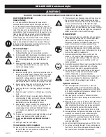 Preview for 2 page of Matco Tools UHL30W Operating Instructions Manual