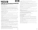 Preview for 8 page of Matco Tools WG3000 Manual