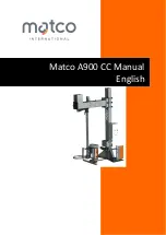 Предварительный просмотр 14 страницы Matco A900 CC Manual