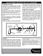 Предварительный просмотр 10 страницы Matco Silver Eagle SE1350 Operating Instructions Manual