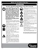 Предварительный просмотр 2 страницы Matco Silver Eagle SE214 Operating Instructions Manual