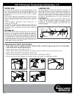 Предварительный просмотр 8 страницы Matco Silver Eagle SE214 Operating Instructions Manual