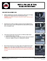 Preview for 3 page of MATE MTH-16 Usage Instructions