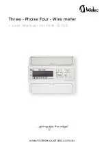 Matelec FKW 15120 User Manual preview