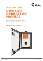 Matelec FPC-15007-INT Owner'S Operation Manual предпросмотр