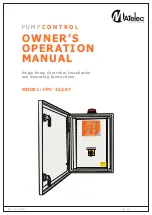 Предварительный просмотр 1 страницы Matelec FPC-15207 Owner'S Operation Manual