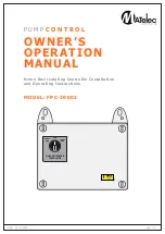 Предварительный просмотр 1 страницы Matelec FPC-30002 Owner'S Operation Manual