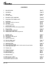 Preview for 3 page of Matermacc Irrigamatic P350 Manual For Use And Maintenance