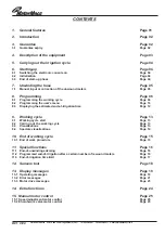 Preview for 3 page of Matermacc IRRIGAMATIC P450 Manual For Use And Maintenance