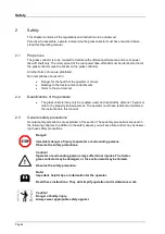 Предварительный просмотр 4 страницы matev CLS-G 650 SE Operating Manual