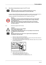 Предварительный просмотр 15 страницы matev CLS-G 650 SE Operating Manual