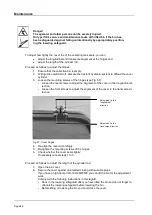 Предварительный просмотр 42 страницы matev CLS-G 650 SE Operating Manual