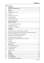 Preview for 3 page of matev CLS-G/H 1050 Operating Manual