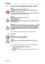 Preview for 14 page of matev CLS-G/H 1050 Operating Manual