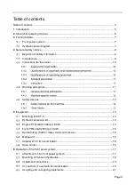 Preview for 3 page of matev FPS-FKH-Kioti CX 2510 Operating Manual