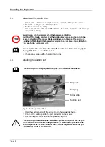 Предварительный просмотр 14 страницы matev MOW-H 160 CM Original Operating Manual