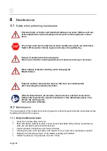 Предварительный просмотр 42 страницы matev MOW-H/M 160 CM Operating Manual