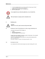 Preview for 16 page of matev MOW-H/M 190 FM Original Operating Manual