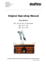 matev SBL-M 12-40C Original Operating Manual preview