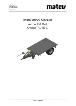 Предварительный просмотр 1 страницы matev TRL-3D 20 Installation Manual