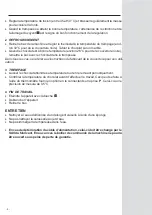 Preview for 4 page of Matfer CHOCO 15R Instructions For Use And Maintenance Manual