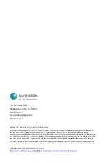 Preview for 16 page of Matheson FM-1000 Operation Instructions Manual