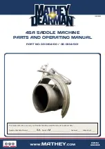 Mathey Dearman 03-0104-00 Parts And Operating Manual предпросмотр