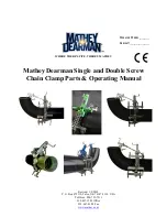 Mathey Dearman D2235 Parts & Operating Manual предпросмотр