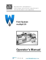 Mathias Bauerle Multipli 35 Operator'S Manual preview