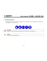 Preview for 153 page of Mathieu Azura MC210 User Manual