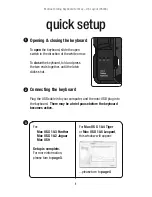 Предварительный просмотр 1 страницы Matias FK204F Quick Setup Manual